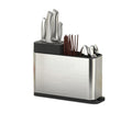 Spoon Stand for Kitchen | Stainless Steel Cutlery Stand & Spoon Organizer | Countertop Cutlery Holder for Forks, Spatula, Knives | Rustproof & Durable Knife Stand