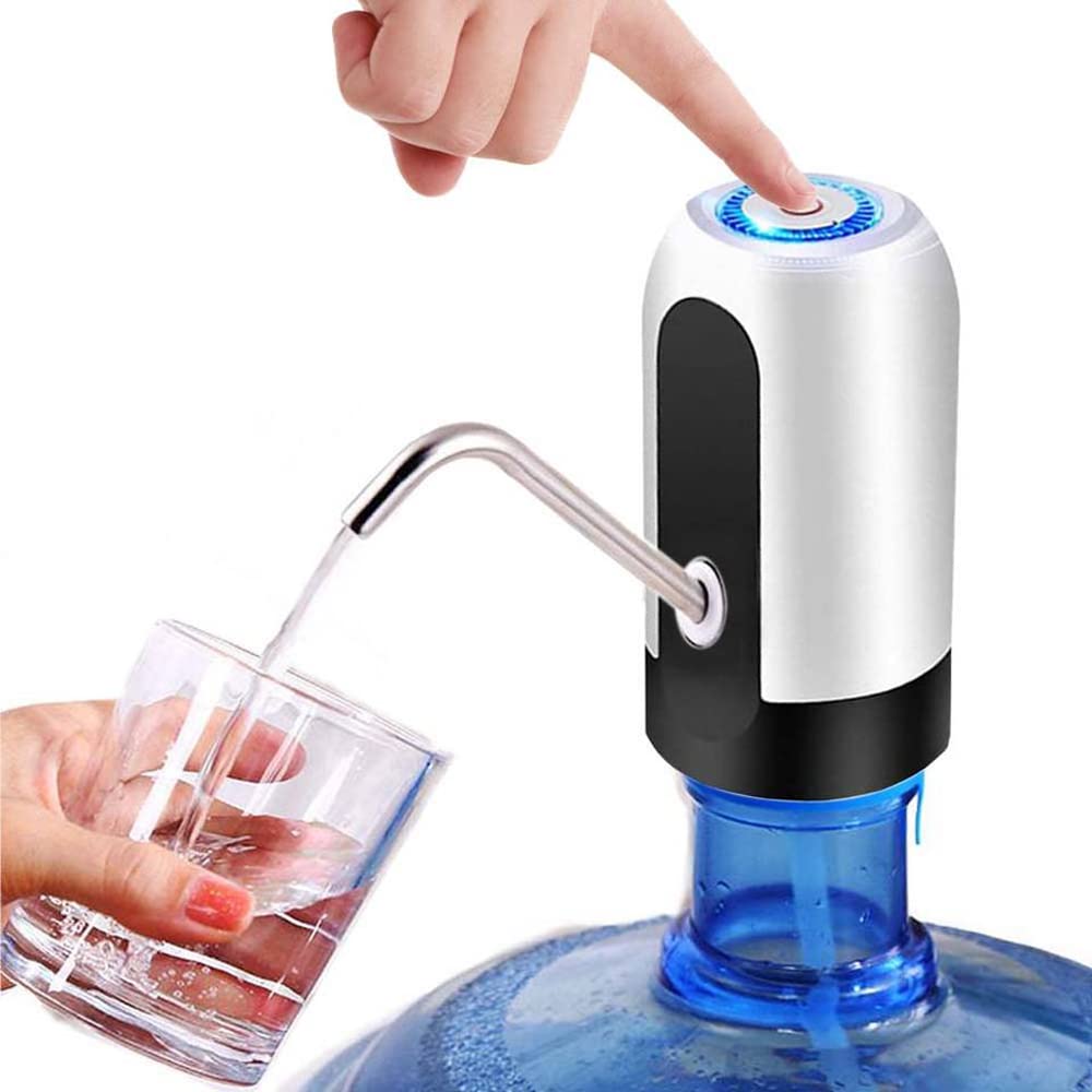 MDB Automatic Wireless Water Can Dispenser Pump for 20 Litre Bottle Can, with Silicone Pipe
