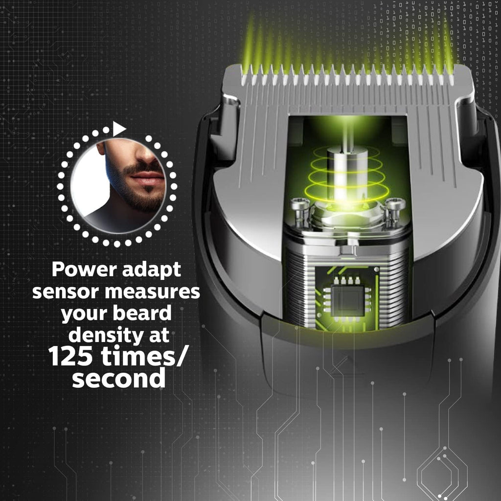 Hairscape Professional Trimmer for Men | Beard, Body & Pubic Hair Grooming | USB-C Fast Charging | Adjustable Length (0.5mm - 4mm) | 90 Min Run Time | Battery Powered | Black