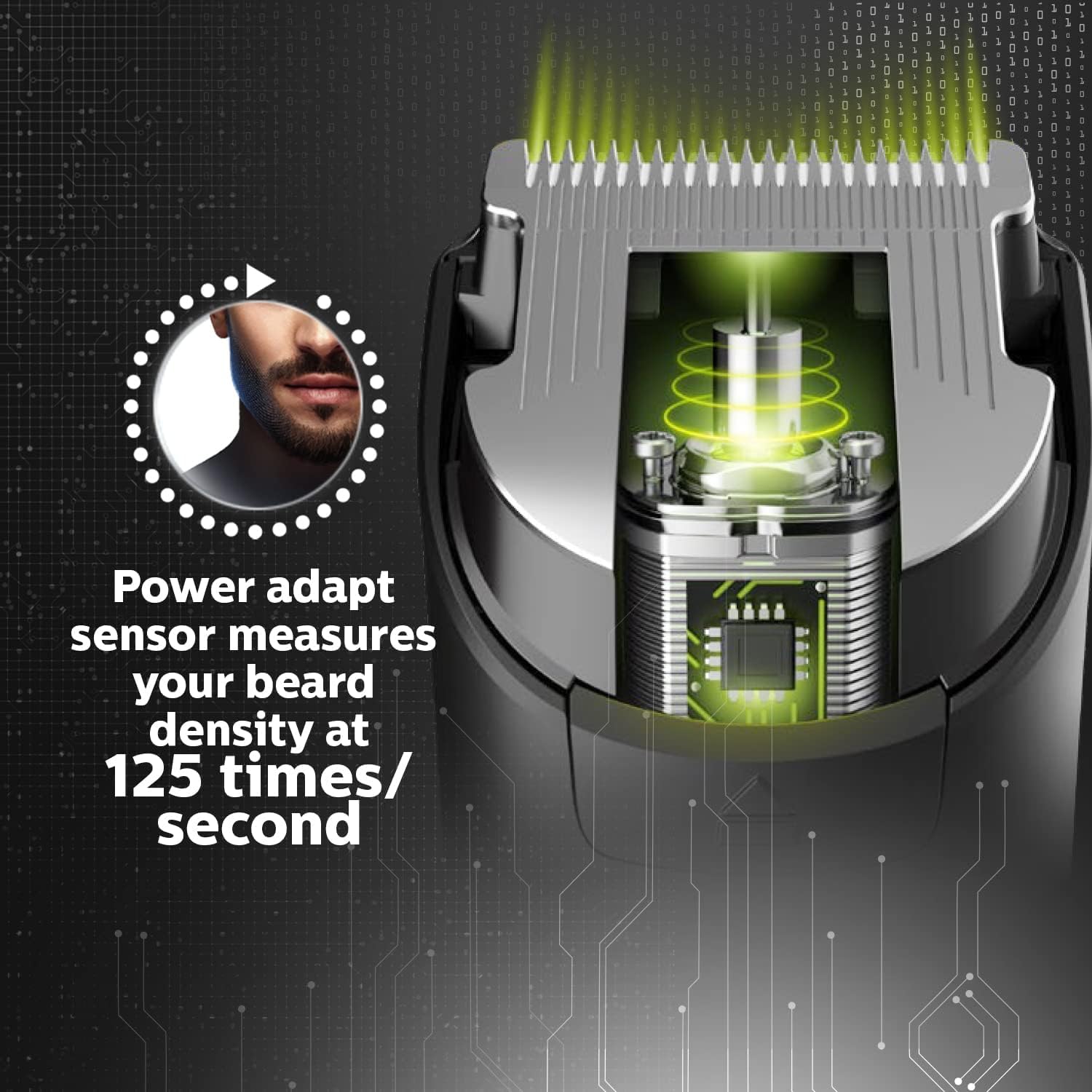 Hairscape Professional Trimmer for Men | Beard, Body & Pubic Hair Grooming | USB-C Fast Charging | Adjustable Length (0.5mm - 4mm) | 90 Min Run Time | Battery Powered | Black